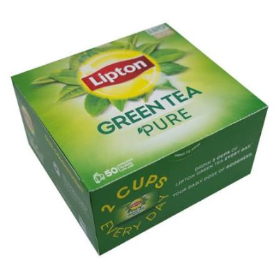 Lipton Green Tea Pure Tea Bags 50B