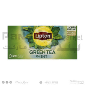 Lipton Green Tea And Mint Tea Bag 25B
