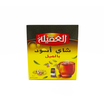 Al-Aqeelah Black Tea With Cardamom 100B