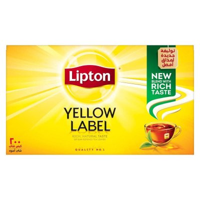 Lipton Yellow Label Foil Tea Bag 200B