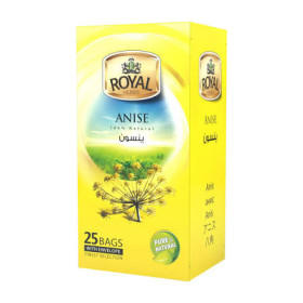 Royal Herbs Anise Tea Bags 25B