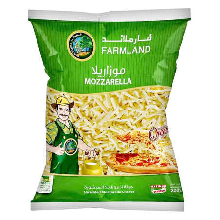 Farmland Shredded Mozarella Cheese 200G