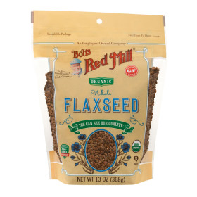 Brm Brown Organic Gluten Free Flaxseed 13Oz