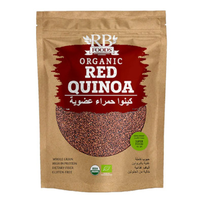 Rb Foods Organic Red Quinoa Seeds 340Gms