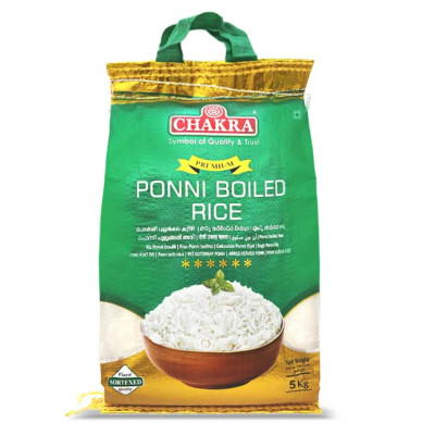 Chakra Ponni Boiled Rice 5Kg
