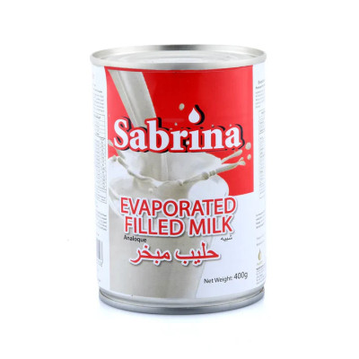 Sabrina Evaporated Filled Milk 400G