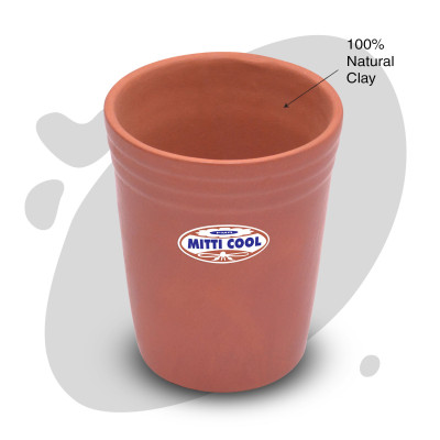 Mitticool No. 400Ml Clay Use And Throw Glass 1Pcs