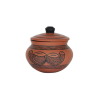Mitticool 1.5L Clay Curd Pot With Painting 1Pcs