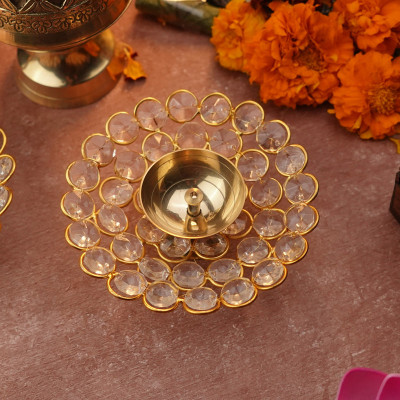 Ae Crystal Diya 1Pc
