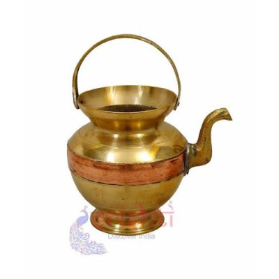 Burhan No. 4 No. Brass Nali Kamandalam 1Pc