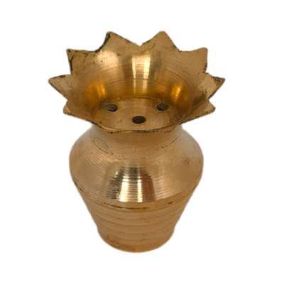 Burhan No. 1 Brass Agardan Kalash 1Pc