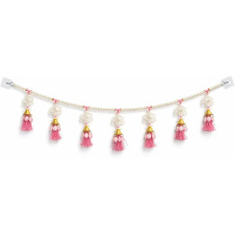 AE White Pearl Hanging with Bell, 1 pc