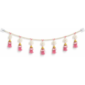 Ae White Pearl Hanging With Bell 1Pc