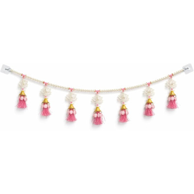 Ae White Pearl Hanging With Bell 1Pc
