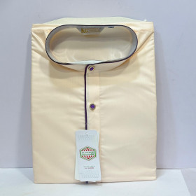 Kb No. 90 Gents Plain Color Kurta Suit 1Pc
