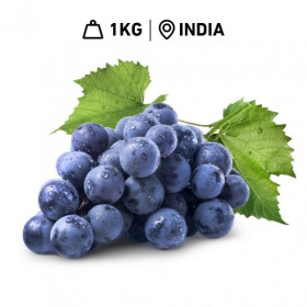 Hff Black Grapes 1Kg. India