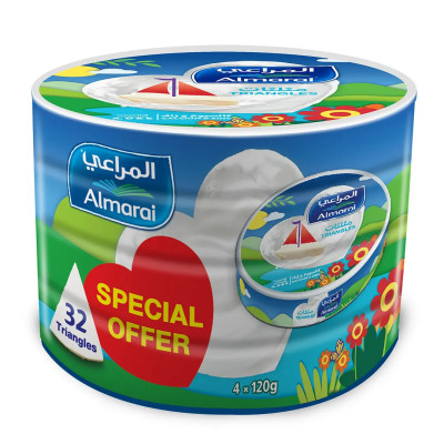 Almarai 8P Cheese Triangles 120G X 4