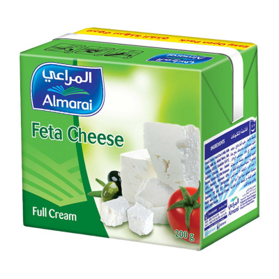 Almarai Full Cream Blocks Feta Cheese 200G