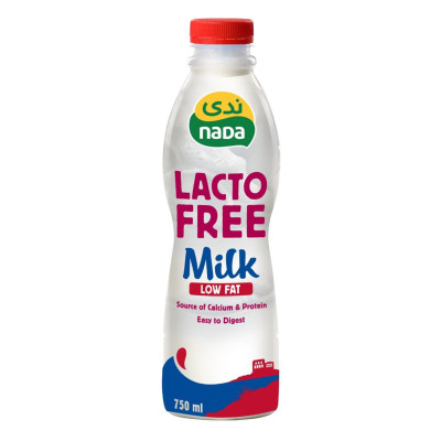 Nada Low Fat Lacto Free Milk 750Ml