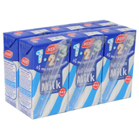 Kdd Full Cream 123 Milk 125Ml X 6