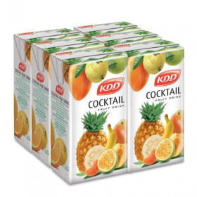 Kdd Cocktail Fruit Drink 250Ml X 6
