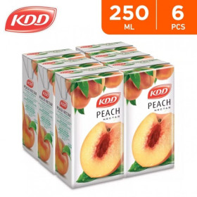 Kdd Peach Nectar 250Ml X 6