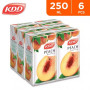 Kdd Peach Nectar 250Ml X 6