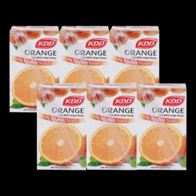 Kdd Orange No Added Sugar Juice 250Ml