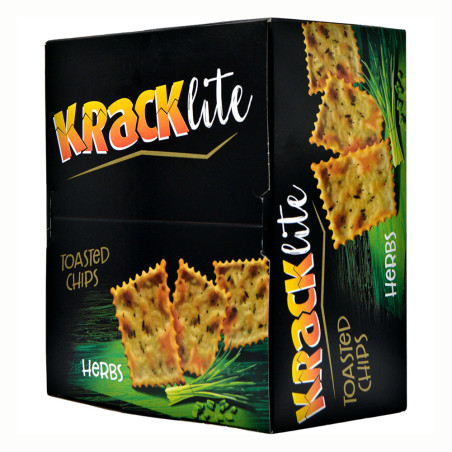 Krack Lite Herbs Toasted Chips 33G