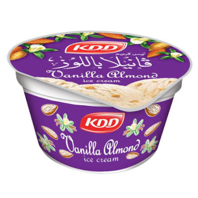 Kdd Vanila Almond Cup 168Ml