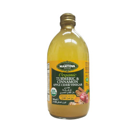 Fratelli Mantova Organic Turmeric And Cinnamon Apple Cider Vinegar 500Ml