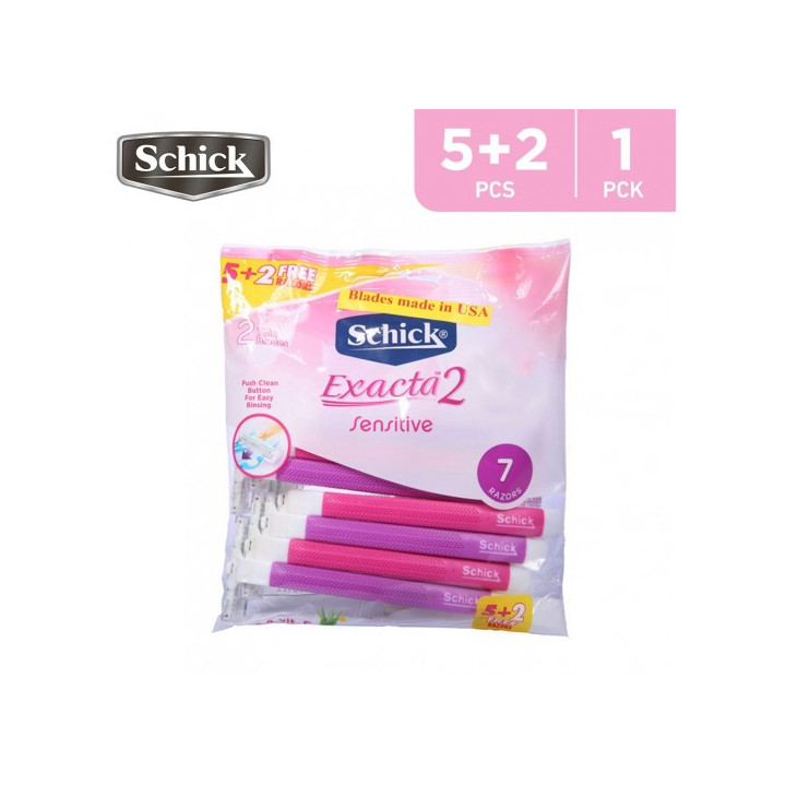 Schick 5Pcs Exacta2 No. 3427 Razor 1Pcs