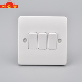 High Power 3 Gang Switch 1Pcs
