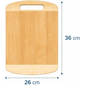 Osoul Bamboo 26*36Cm-11151 Cutting Board 1Pcs