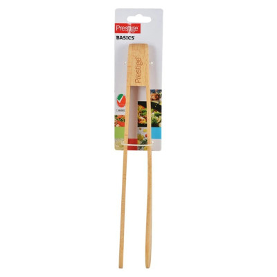 Prestige Wooden Tongs 1Pcs