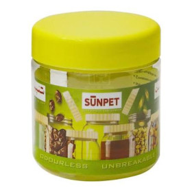 Sunpet 100Ml Rnd Plastic Jar 1Pcs