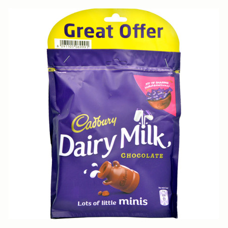 Dairy Milk Minis Chocolate Bar 192G