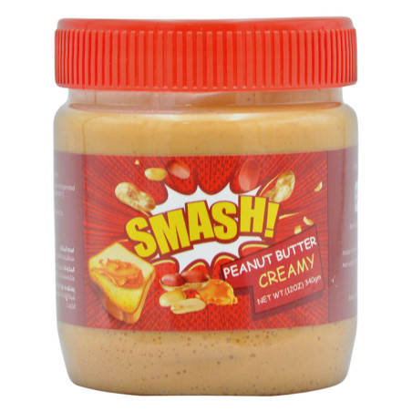 Smash Creamy Peanut Butter 340G