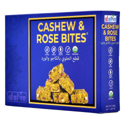 D Alive Organic Cashew and Rose Bites 200G