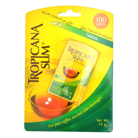 Tropicana Slim 300Tab Zero Calorie Sweetener 15G