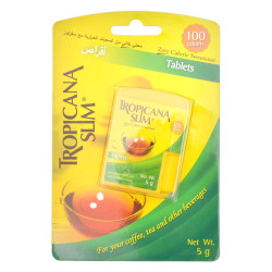 تروبيكانا سليم 100 قرص محلي بدون سعرات حرارية 5 جرام
