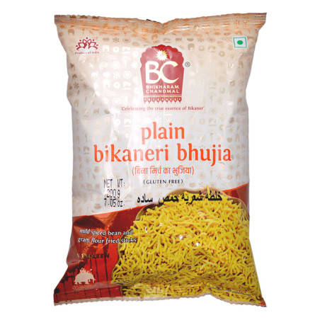 BC Gluten Free Plain Bikaneri Bhujia 200G