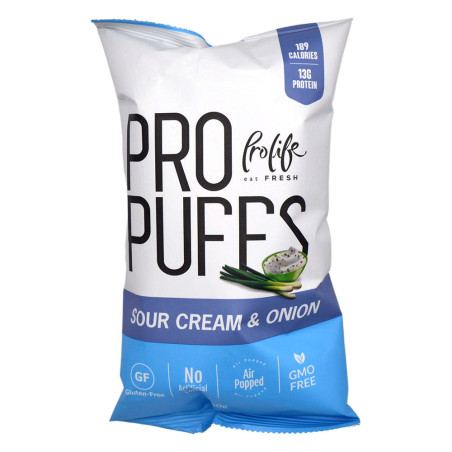 Prolife Sour Cream and Onion Protein Chips 50G