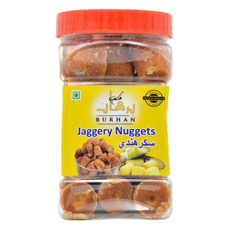 Burhan Jaggery Nuggets 500G