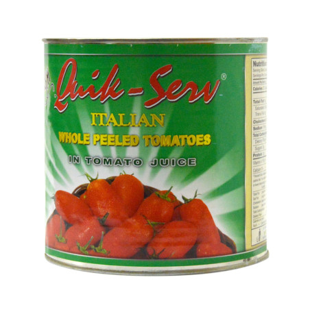 Quik-Serv Peeled Tomato 2.55G