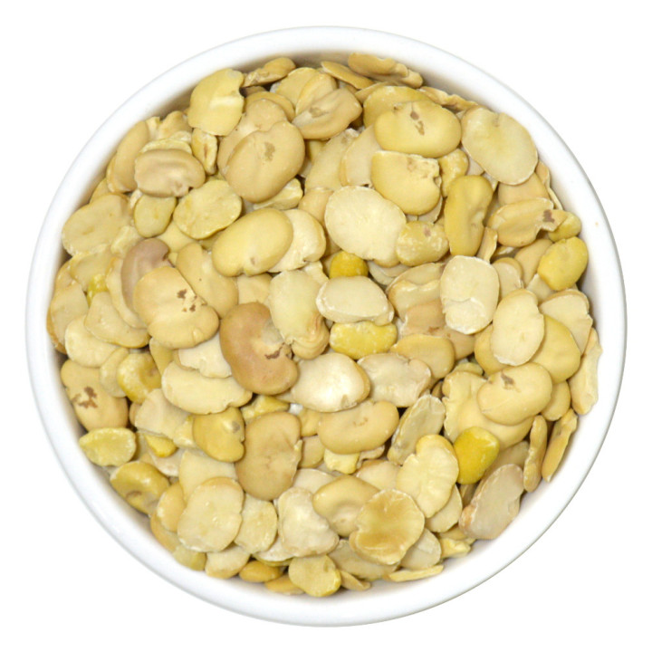 Burhan Split Fava Beans (Foul Majroosh), 1 kg
