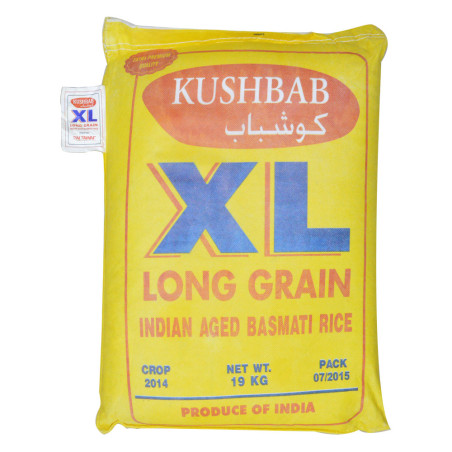 Kushbab Xxl Basmati Rice 19Kg