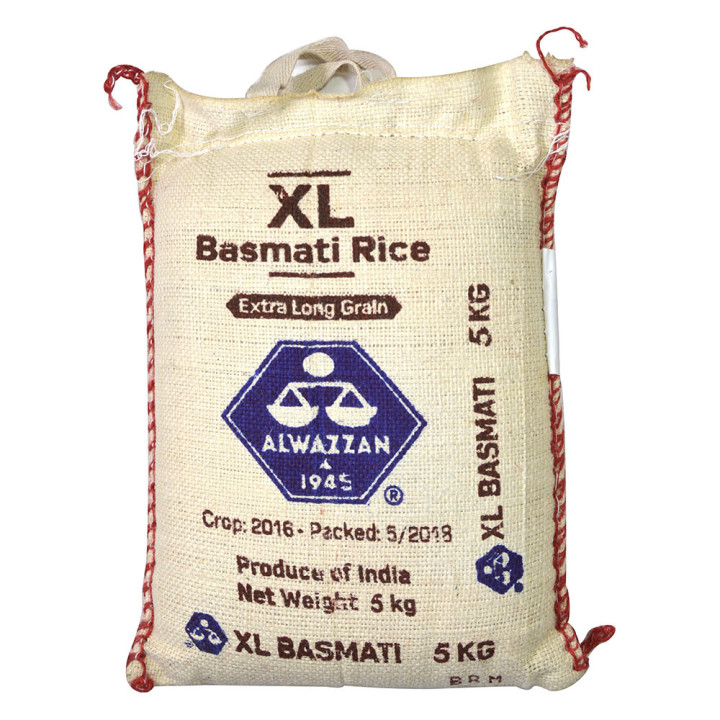 Alwazzan XL Basmati Rice, 5 kg