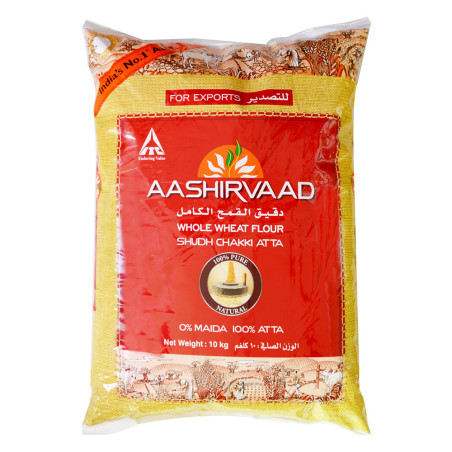 Aashirvaad Whole Wheat Flour 10Kg