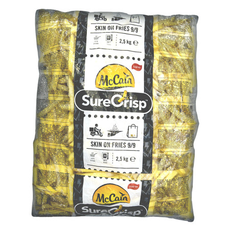 Mc Cain Sure Crisp 9/9 Potato Fries 2.5Kg